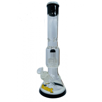 Bullet Glass bong with percolator